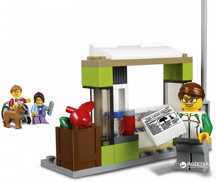 Фігурки LEGO City  Автобусна Станція