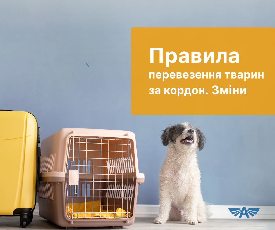 Правила перевезення тварин за кордон. 