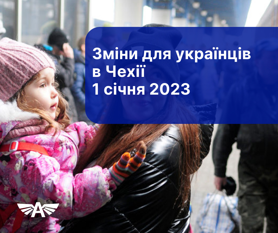 Зміни для українців в Чехії 1 січня 2023: